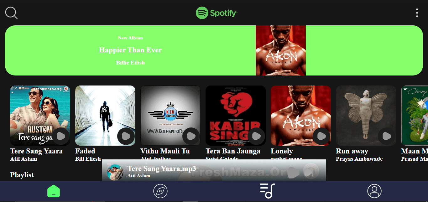 Spotify Clone